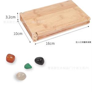 Juego de ajedrez africano de bambú, juego de madera plegable para niños, juguete educativo para padres e hijos - Product Image 3