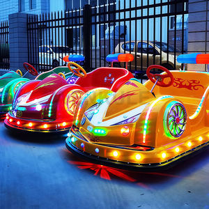 Produttore diretto 24V bambini elettrico con luci luminose a LED autoscontro elettrico, un popolare Autoscooter per parco avventura - Product Image 5