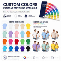 T-shirt unisexe en coton 100% 300g, tricoté, respirant, à manches courtes, col rond, coupe classique, personnalisable avec logo, pour hommes et femmes