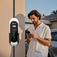Chargeur ZenCar portable 32A 230V 7kW EV Niveau 2 EVSE pour véhicule électrique domestique/extérieur Chargement de voiture avec prise SAE J1772 Type 1