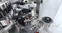 Étiqueteuse de colle thermofusible d'étiquette d'opp de bouteille d'eau minérale de 12 têtes