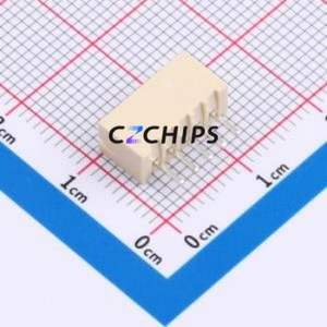 HCZZ0256-5 Wire-to-Board Pin Header Through hole Component (THT),P=2mm Connector 1x5P 2mm Through Hole PH - Product Image 2
