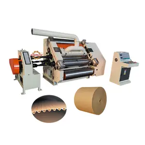 3ply/5ply Automatische Golfkartonnen Doos Maken Machine Met Enkele Facer Aangepast