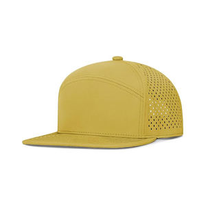 Gorra Deportiva Casual Unisex, Transpirable, con Cierre a Presión, Ajustable, con Malla Perforada con Láser de 6 Paneles y Bordado 3D, Impermeable, al por Mayor - Product Image 6
