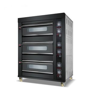 เตาอบแก๊สขนาดเล็กแบบหมุนได้ ใช้เม็ดเชื้อเพลิง 30 เม็ด พร้อมระบบไฟฟ้าในตัว แบบชิคาโก้ บล็อกก้อนดินเผา สำหรับทำขนมแบบเรียบง่าย ระบบอบไอน้ำแบบพาความร้อน ความจุ 50 ลิตร - Product Image 5