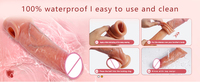 Tragbare Perlen-Massage-Dildo-Hüllen für Frauen mit Fernbedienung zur Klitorisstimulation und Orgasmus