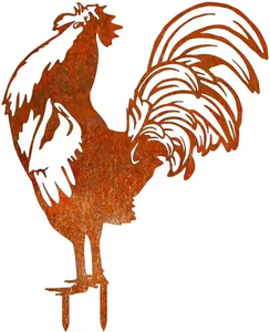 ของตกแต่งผนัง ของตกแต่งโต๊ะ ศิลปะโลหะสนิมสำหรับสวน - Product Image 5