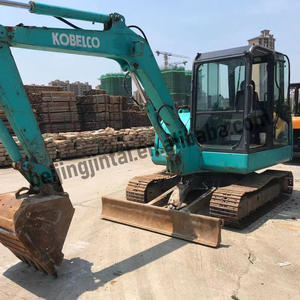 Offre Spéciale – Mini-Excavatrice d'Occasion Kobelco SK60SR 6 Tonnes, Modèle Japonais Original 2021, Faible Kilométrage, Compacte, Hydraulique, sur Chenilles, Moteur et Engrenages Inclus - Product Image 2