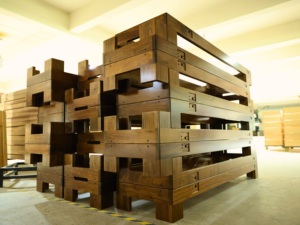 New Arrival Chất Lượng Cao Thương Mại Pilates Nhà Đổi Mới Giường Studio Óc Chó Sơn Bằng Gỗ Pilates Nhà Đổi Mới Máy - Product Image 4