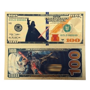 Nouvelle Banque de billets 2026 Anime STARWARS2 en or plaqué 24 carats pour cadeaux - Product Image 2