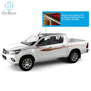 Cool Pvc Pick up Calcomanías Personalizadas Toyota Land Cruiser Lc79 2021 Vinilo Car Side Sticker Car Stickers - Product Image 3