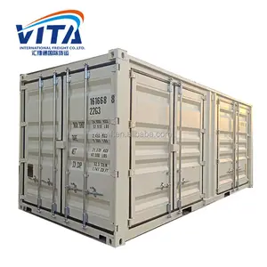 Bao nhiêu tấn có thể tải 20ft HQ container mở Side container 20 HQ 20ft mở Side container với 2 cửa ra vào