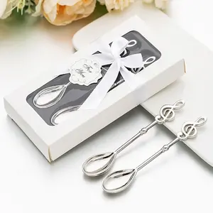 Favors For your Special Day gifts of Silver Music Note Coffee Spoon Wedding gifts For Tea themed Party favors