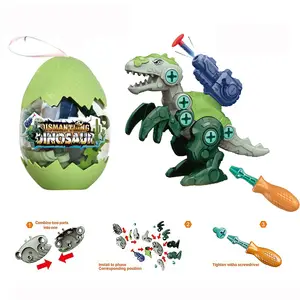 Fabrika ucuz eğitim Diy çocuk hediye monte oyuncak dinozor yumurtası oyuncaklar sökülmesi ve montaj oyuncak Diy el sanatları çocuklar için