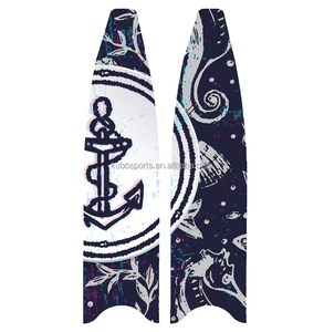 KUBO Palmes de natation en fibre de carbone Freedive Longs ailerons de pêche sous-marine grenouille équipement de poche Freedive flippe - Product Image 3