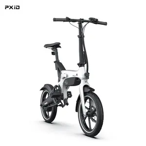 גרמניה מחסן PXID 16 אינץ מתקפל Ebike EN15194 36V250W נשלף סוללה קל חשמלי מתקפל אופני אופניים