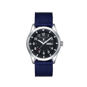 Nouvelle montre en nylon pour hommes de sports de plein air à pointeur lumineux noir - Product Image 5