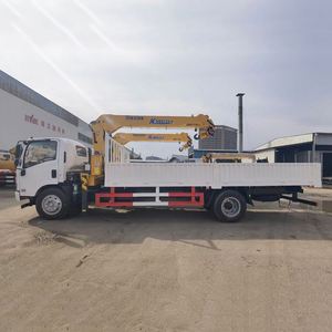 Grúa Multifuncional Montada en Camión Isuzu de 6.3 Toneladas para Construcción Urbana - Product Image 4