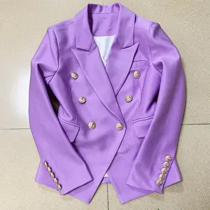 Áo Blazer Sity Ance OLX017 Màu Tím Hoa Cà Tím Chất Lượng Cao Cho Nữ Áo Khoác Thanh Lịch Cho Nữ 2021 Áo Khoác Nữ