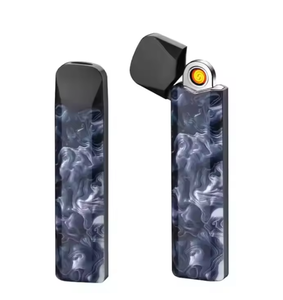 EU WareHOUSE in Stock Slim Metal <b>Windproof</b> Tungsten <b>Lighter</b> with Type-C Charging Cigarette Cigar Mini Metal <b>Lighter</b> - Product Image 2