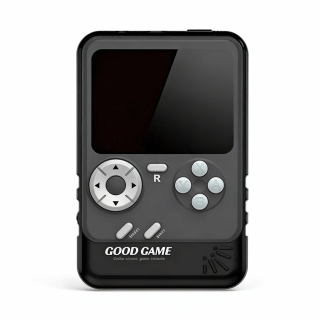 Pocket Handheld Game Console with Color Screen Nostalgic Retro Toy for Children Built-in 500 Games Linux OS 1050mAh Battery Gift