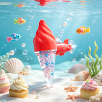 Huile à Lèvres Bio Transparente Hydratante Non Collante pour Enfants, Effet Crème Glacée Amusante, Vente en Gros