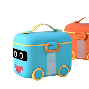 Nuovo arrivo simpatici contenitori per la conservazione degli alimenti per bambini scatola per la conservazione dei bambini <span class=keywords><strong>latte</strong></span> <span class=keywords><strong>in</strong></span> <span class=keywords><strong>polvere</strong></span> per alimenti - Product Image 2