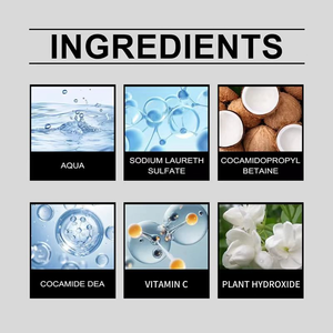 Gel <span class=keywords><strong>Doccia</strong></span> di Alta Qualità al Tè Verde e Vitamina C, Detergente Profondo, Idratante, Nutriente e Controllo dell'Oleosità - Product Image 5