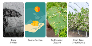 <span class=keywords><strong>Serre</strong></span> <span class=keywords><strong>de</strong></span> <span class=keywords><strong>jardin</strong></span> en métal Premium 4FTX6FT étanche facilement assemblé Style moderne écologique pour la croissance des plantes hydroponique - Product Image 3