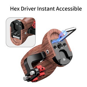 Impugnatura Laterale Universale in Lega di Alluminio per Fotocamera, Grip Sinistro/Destro per Gabbia Fotocamera <span class=keywords><strong>Canon</strong></span> Nikon Sony - Product Image 5