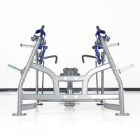 ROSEN Équipement de fitness commercial robuste pour salle de sport, banc de musculation horizontal isolaire à charge par plaques pour l'entraînement de la force pectorale