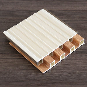 Paneles decorativos de pared impermeables <span class=keywords><strong>Panel</strong></span> de pared estriado Paneles Wpc - Product Image 6