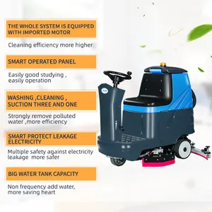 KUER Machine de nettoyage de sols en céramique Machine à laver les sols à vendre Épurateur de sols