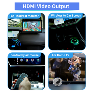 กล่อง Exploter <span class=keywords><strong>ApplePie</strong></span> <span class=keywords><strong>CarPlay</strong></span> Ai Box ระบบ Android13 ความจุ 8GB+128GB รองรับ Wireless Android Auto สำหรับรถยนต์ VW ID3 Porsche รองรับ OEM Wireless <span class=keywords><strong>CarPlay</strong></span> พร้อมแอป Play Box - Product Image 3