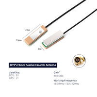 Antennes Céramiques Passives HONGXIN, Antennes B1/L1 et Antennes Internes avec Câble de 120 mm et Connecteurs IPX