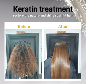 Manufacturer OEM Private Label Formaldehyde Free Hydrolyzed Brazilian <b>Keratin</b> Collagen Treatment Smooth <b>Hair</b> Straightening Cream - Product Image 4