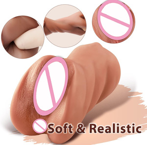 Comfortabel en makkelijk te reinigen drieweg seksspeeltje met tanden, tong, mond, <span class=keywords><strong>vagina</strong></span> en <span class=keywords><strong>anus</strong></span> voor mannenmasturbatie. - Product Image 5