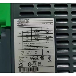 Oferta Especial: Variador de Frecuencia Schneider Altivar630 Serie VFD 100% Original para Compresor ATV630U75N4 ATV630U07M3 - Product Image 1
