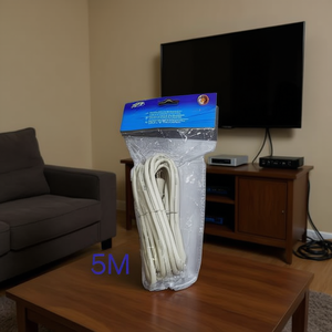 Cable de TV de Alta Calidad de 5 Metros, Macho y Hembra, Nuevo - Product Image 3