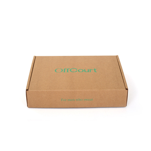Diseño libre de cartón kraft franqueo <span class=keywords><strong>postal</strong></span> cajas de zapatos de embalaje de regalo de buzón de correo - Product Image 5