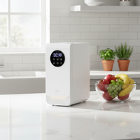 Humidificateur ultrasonique électrique à remplissage par le haut, brume froide, machine à bruit blanc H2O, diffuseur d'arômes d'huiles, contrôle par écran tactile