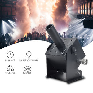 Chapéu 100w 12*3w led co2 nevoeiro, jato cannão da máquina digital nevoeiro jato c02 jato - Product Image 2