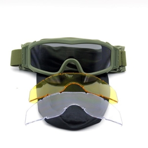 थोक नए सुरक्षा सामरिक गोगल्स Uv400 सुरक्षा कस्टम गॉगल आउटडोर खेल आईवियर - Product Image 4