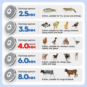 Alta produttività nuova 220V Pellet che fa la macchina galleggiante mangimi per pollame bovini di pollo pesce bestiame - Product Image 5