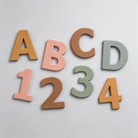 Lettres magnétiques colorées majuscules et minuscules pour l'apprentissage phonétique en classe, aimants de réfrigérateur, jouet éducatif manipulatif pour enfants