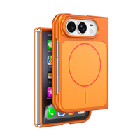 Étui de téléphone magnétique sans cadre en PC rigide ultra fin JOYPORODO B556 pour iPhone Duo, couleur mate, coque solide pour iPhone Duo