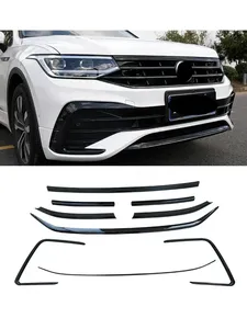 StarNav - Ornement automobile pour MK2 2022 à 2023 - Grille avant - Bande décorative noire brillante - Bande décorative ABS - Accessoires - Product Image 5