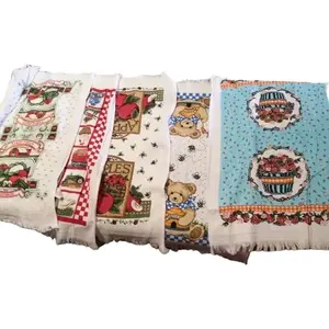 Paños de Cocina Surtidos 100% Algodón, 61 cm x 41 cm, Diseño Impreso Novedoso para Uso Doméstico - Product Image 5