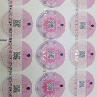 Feuille de papier Chaofa personnalisée avec fil de sécurité holographique gaufré anti-contrefaçon pour étiquettes haut de gamme, emballages et applications de facturation
