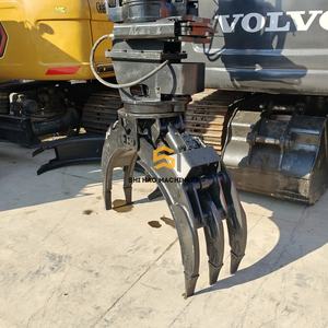 Original Paint Quarry Stone <b>Grab</b> Excavator Caterpillar CAT310 Hydraulic Rotating <b>Grab</b> Excavator - Product Image 5